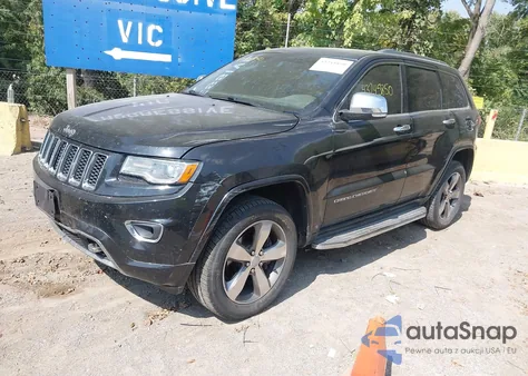 2014 Jeep Grand Cherokee Overland из США, поврежденный, VIN 1C4RJFCT9EC209899